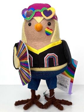 NWT 2026 Target PRIDE Featherly Friends “PRIDE FESTIVAL” Bird